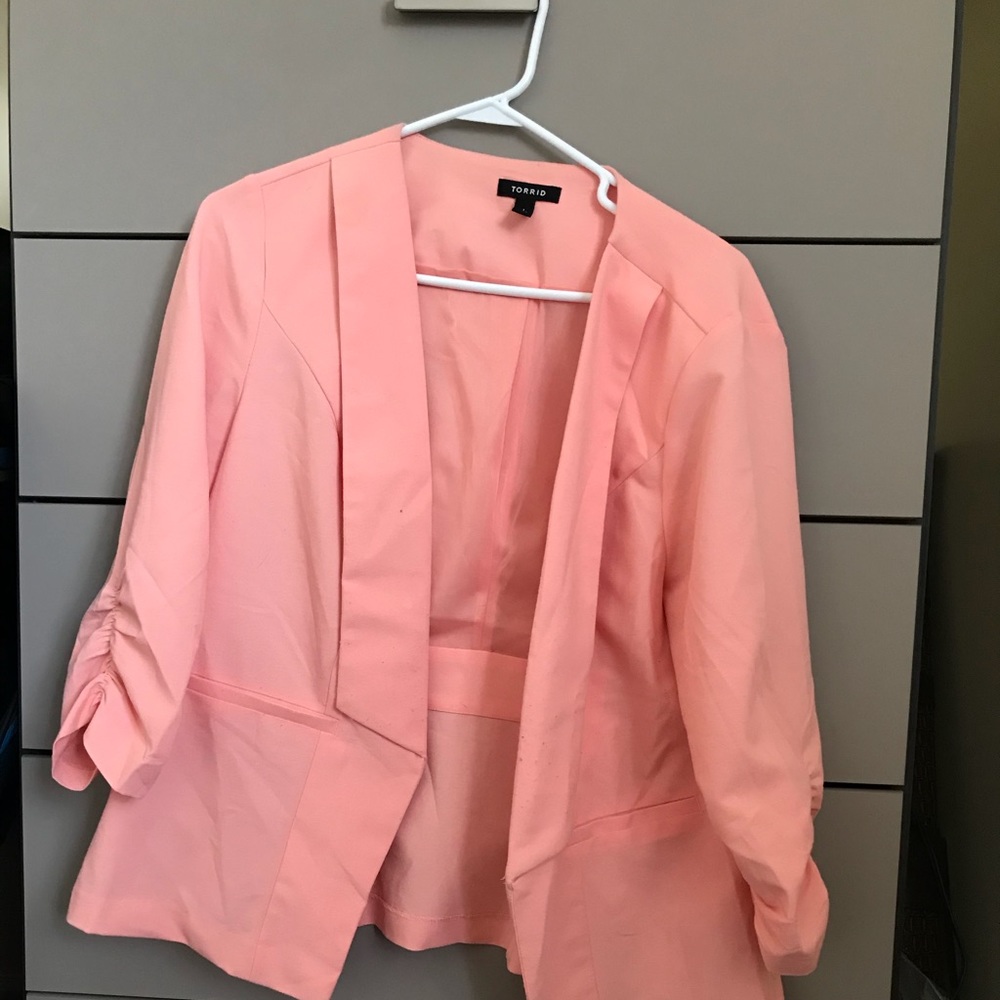 Pink blazer